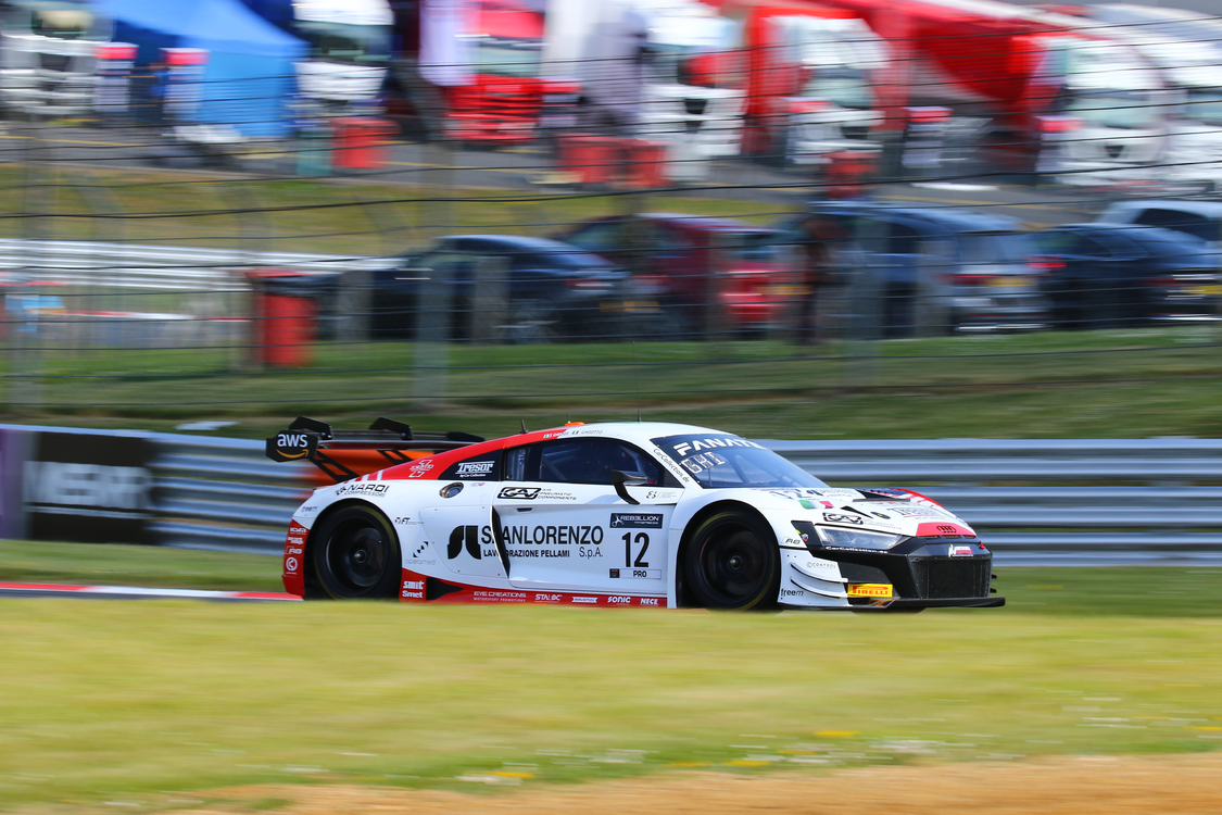 EN: Strong top 10 results for Tresor by Car Collection at the Sprint Cup of the FANATEC GT World Challenge Europe at Brands Hatch.