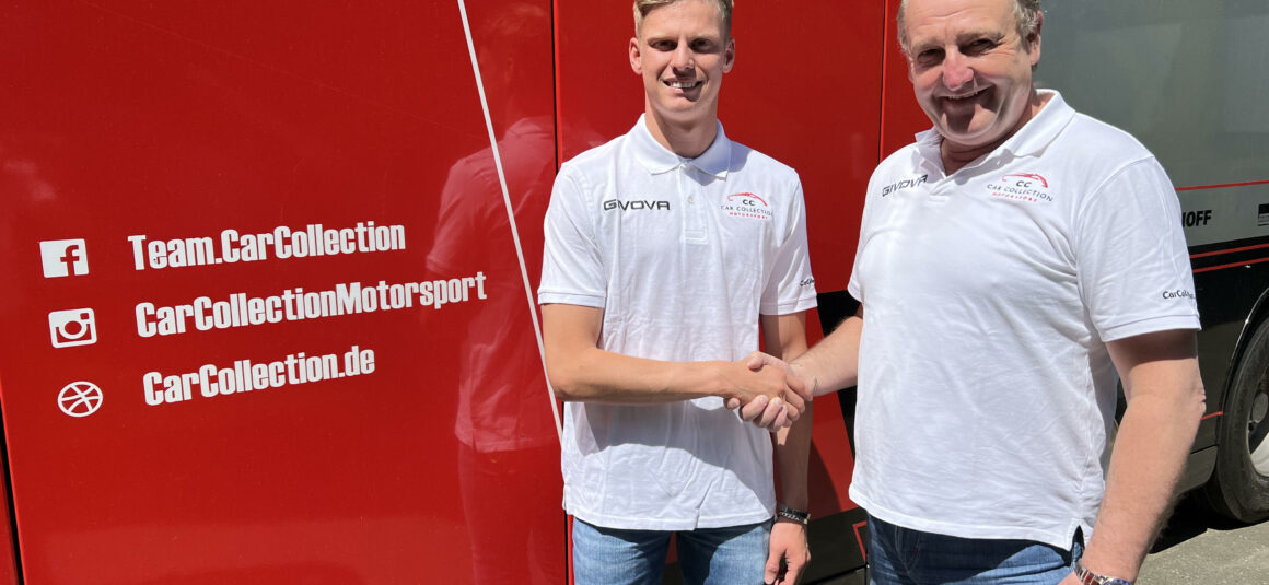 Leon Köhler verstärkt das Team Car Collection Motorsport für den Rest der Saison 2022 in der Nürburgring Langstrecken-Serie