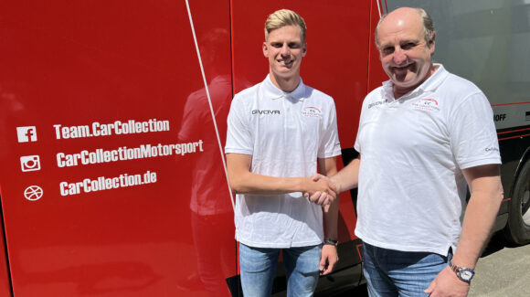 Leon Köhler verstärkt das Team Car Collection Motorsport für den Rest der Saison 2022 in der Nürburgring Langstrecken-Serie