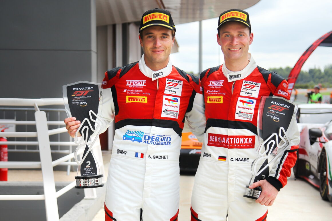 EN: Tresor by Car Collection secures third championship place with a podium finish in Valencia