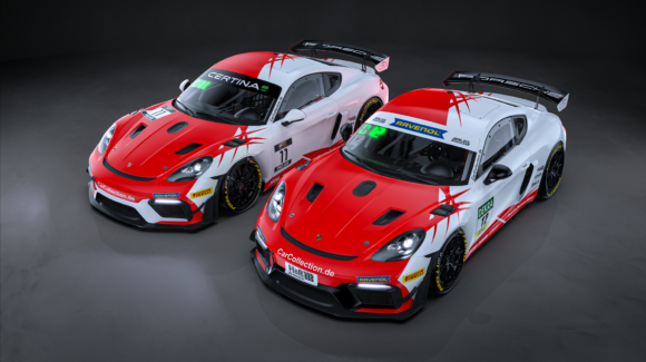 Zwei neue Porsche 718 Cayman RS CS für Car Collection Motorsport und die Saison 2023!