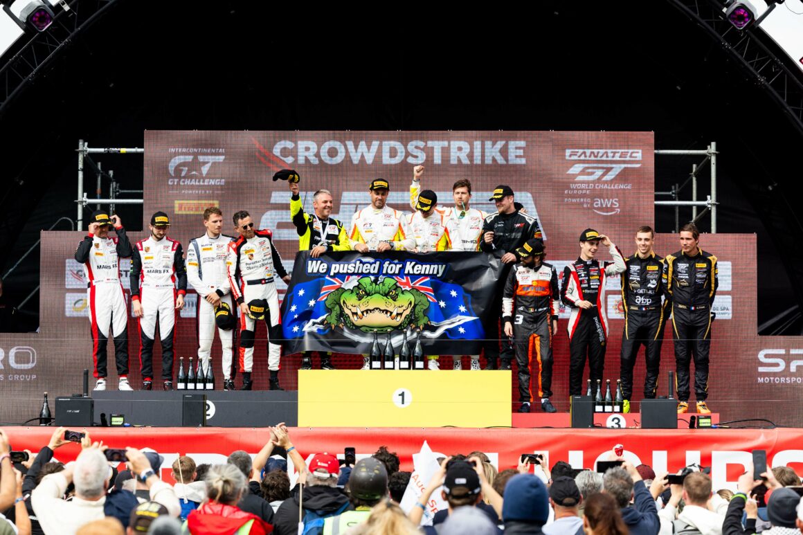 EN: Successful double event: Car Collection celebrates podium finish at the 24h of Spa and top results in GTC Race at the Nürburgring