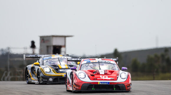 Guter Start in die GT Open Saison 2024 mit vielen Punkten für Car Collection