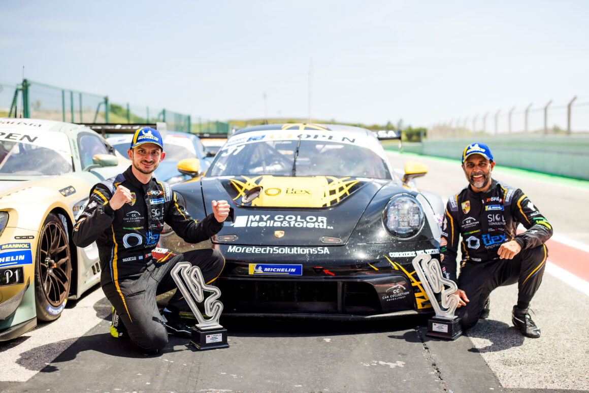 EN: Car Collection Motorsport triumphs at GT Open opener in Portimao